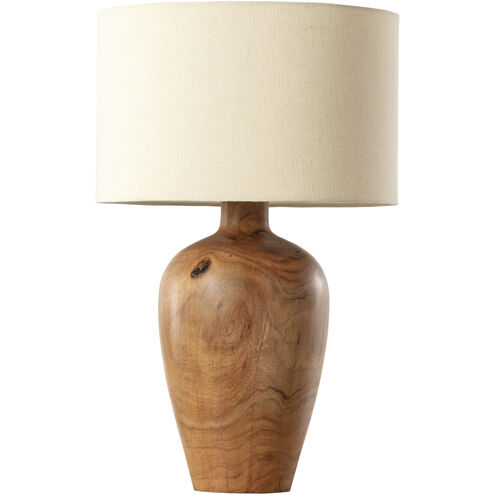Noboli 26 inch 100.00 watt Beige / Natural Table Lamp Portable Light